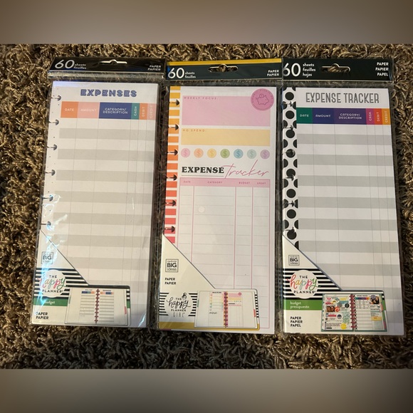 The Happy Planner Other - ***SOLD***Budget Bundle Classic Skinny Size Papers